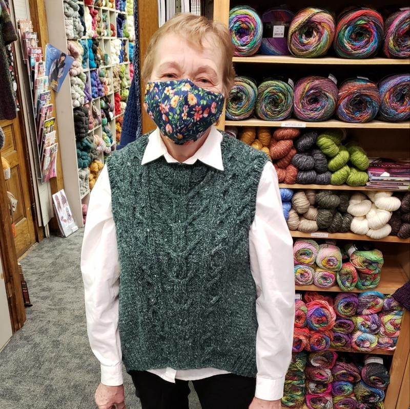 Grove made with Misty Wool