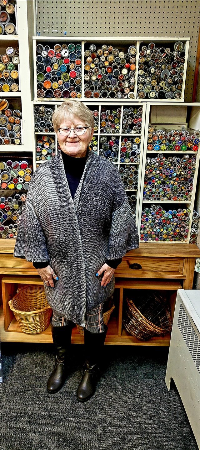 Kimono Garter Stitch Pattern
